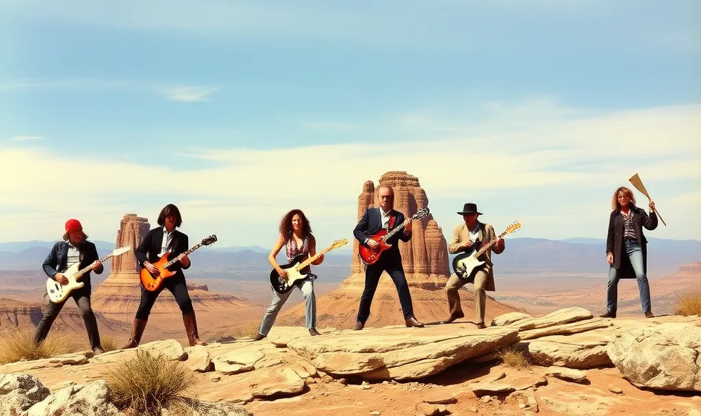 groupes rock années 60 70 80