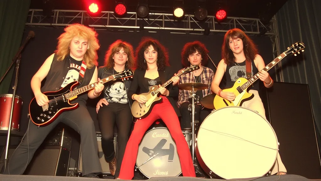 groupe année 80 rock