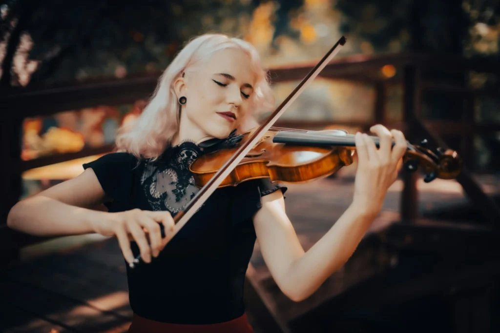 sur la page de violon.com