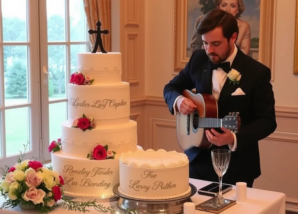 musique gateau mariage
