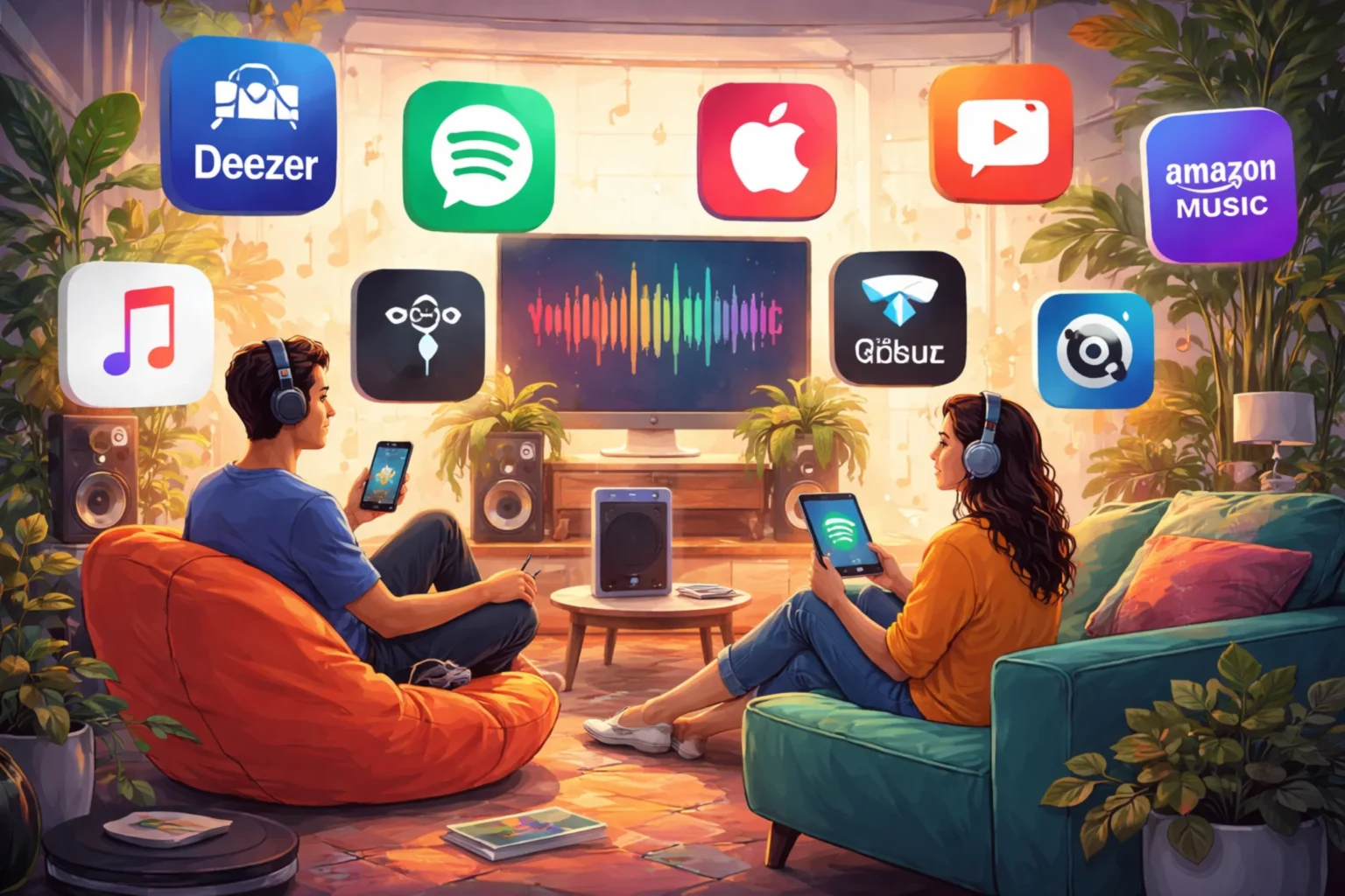 plateforme streaming musique​